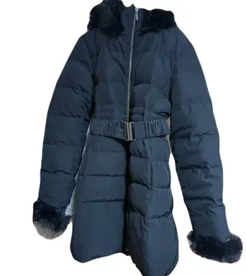 리젝시 후드 부착 다운 코트