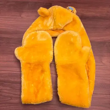 푸우 팬캡 머플러캡