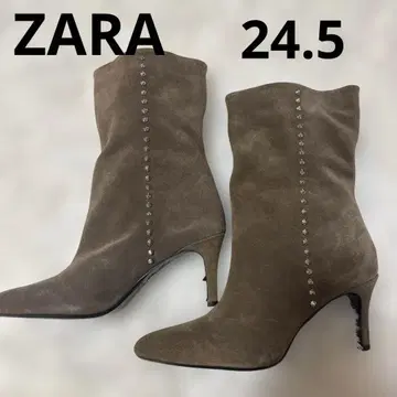 ZARA 스터드 부츠 size 39 24.5cm