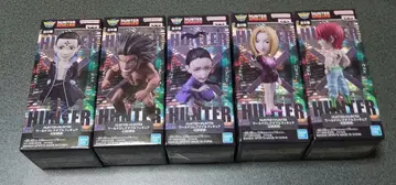 헌터 x 헌터 월드 콜렉터블 피규어 환영여단 5체 세트