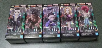 헌터 x 헌터 월드 콜렉터블 피규어 환영여단 5체 세트