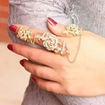 로즈 아머 조인트 반지