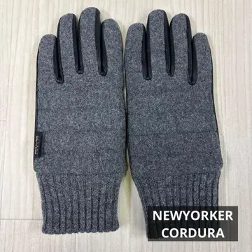 NEWYORKER 장갑 양가죽 CORDURA 코듀라 패브릭 그레이