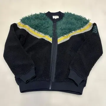 JACK Bunny!! 골프 보아 지퍼 자켓 1 네이비 x 그린