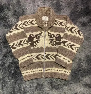 MODESTE INDIAN 썬더버드 카우친 스웨터 니트 80s