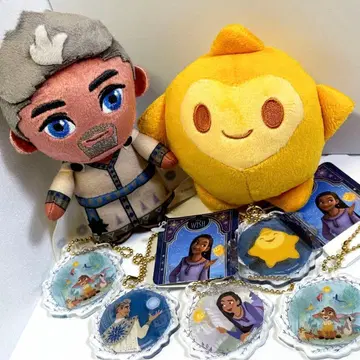 디즈니 위시 스타 아크릴 키링 봉제 인형 마스코트