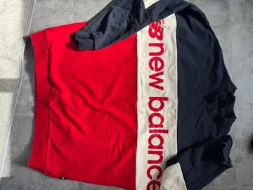 new balance 트레이닝복 XL 빨간색 네이비 베이지