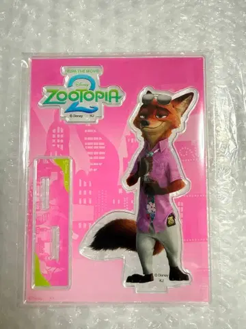 주토피아2 아크릴 스탠드 닉 와일드