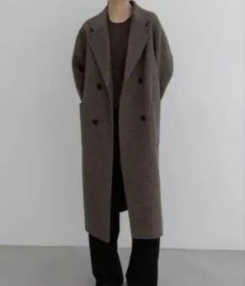 nae 리버서블 코트 브라운