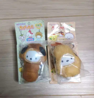 산리오 치비토모 화과자 오카즈 포차코 세트