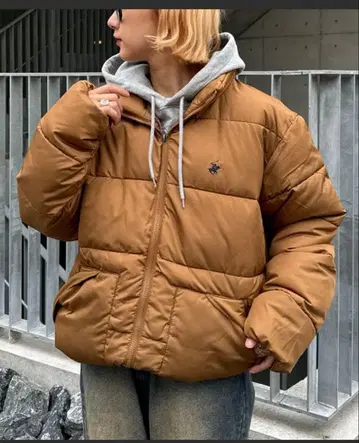 파이버 다운 퍼퍼 자켓