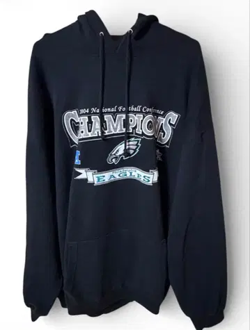 필라델피아 이글스 후드티 XXL 블랙