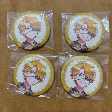 컬러풀 피치 캔뱃지 타츠 x 4