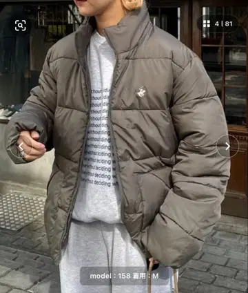 파이버 다운 퍼퍼 자켓