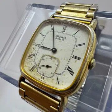 SEIKO 세이코 쿼츠 남성용 손목시계 각형 빈티지 2620-5000