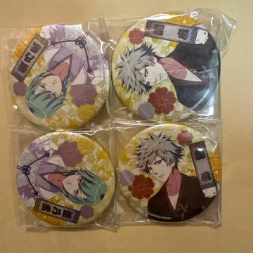 우타프리 캔뱃지 4개 세트 묶음 판매