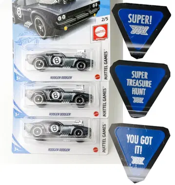 핫휠 ROGER DODGER 슈퍼 보물찾기 3대