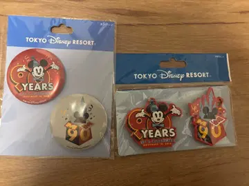 디즈니 미키 90주년 마그넷 캔뱃지 세트
