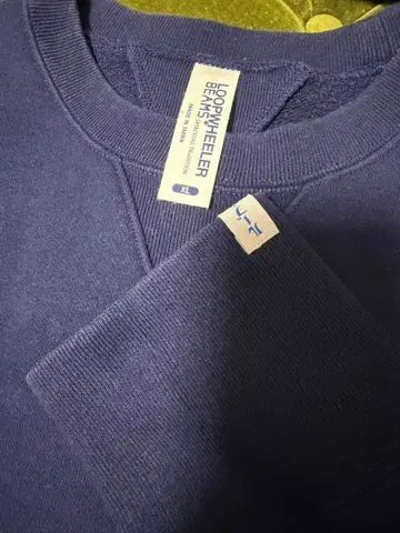 [ 새상품급 ] LOOPWHEELER BEAMS 네이비 XL 트레이닝복