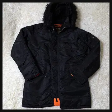 [ 레어 ] 알파인더스트리 N3-B 2way 50주년 기념 블랙 M