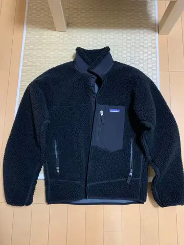 patagonia 플리스 자켓 블랙