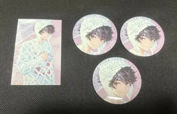 니지산지 사카요리 소마 캔뱃지 비주얼 카드 세트