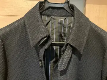 스텐카라 코트 (블랙에 가까운 다크 네이비)