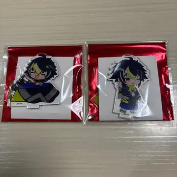 니지산지 Dytica 스이파라 카페 미니 캐릭터 아크릴 스탠드 2점