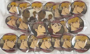 하이큐 복권 캔뱃지 미야 오사무 미야 아츠무 키타 신스케 이나리자키