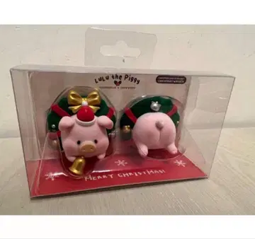 아기돼지 LULU 스테레오 마그넷 (크리스마스 Ver)