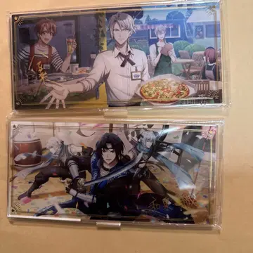 아이들리시 세븐 아크릴 아트 스탠드 금박 사양 2개 세트 묶음 판매