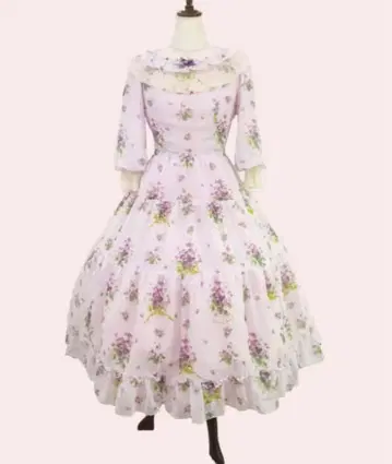 Innocent World 소녀의 제비꽃 원피스