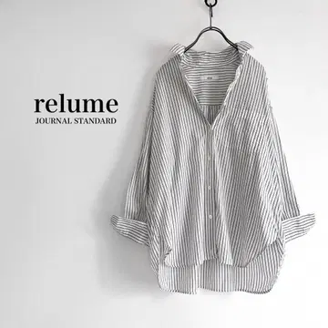 JOURNAL STANDARD relume 2way 스트라이프 셔츠