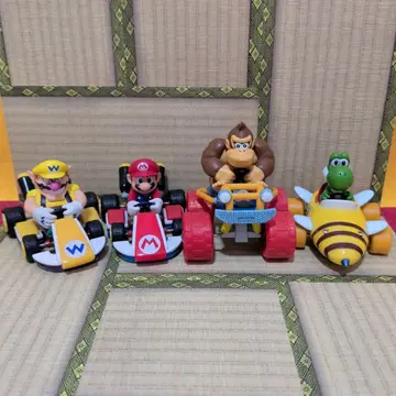 마리오 카트 마리오 요시 돈키 와리오 풀백 카