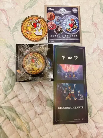 킹덤하츠 아크릴 스티커/유리 마그넷/홀로그램 책갈피