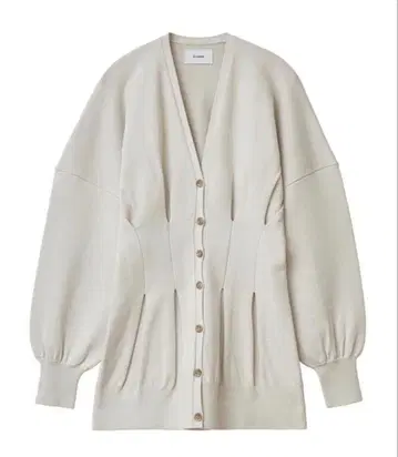 CLANE 허리 쉐이프 돌먼 가디건