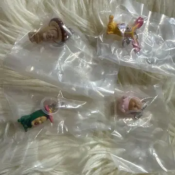 코비토즈칸 메지루시 마스코트 액세서리 가챠 4개 세트