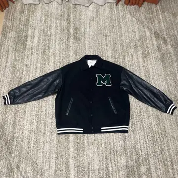 RAGEBLUE 네이비 M 바시티 자켓