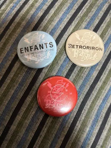 레이디클 캔뱃지 2025 RETRORIRON ENFANTS SCANDAL