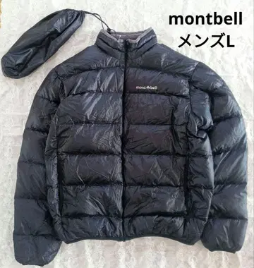 몽벨 라이트 알파인 다운 자켓 블랙 남성용 L