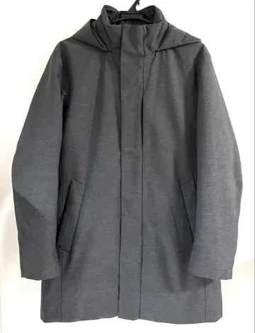 UNIQLO 하이브리드 다운 코트 다크 그레이