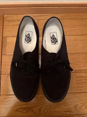 컨디션 최상 Vans 오센틱 블랙