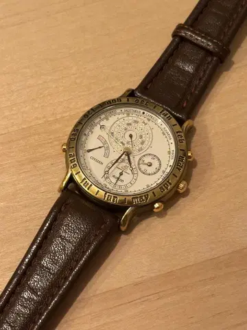 citizen 당시물 시티즌 아바론 작동 미확인 정크 새상품급