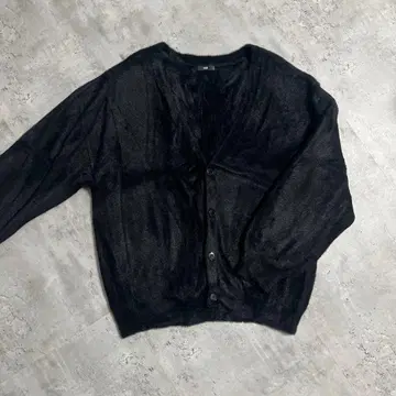 HARE 블랙 가디건