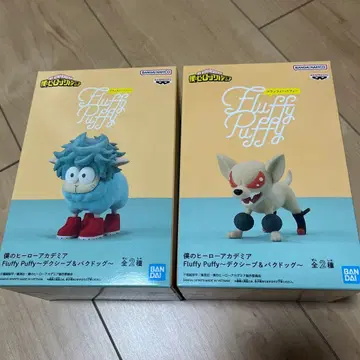 나의 히어로 아카데미아 Fluffy Puffy 데쿠 양&바쿠 개
