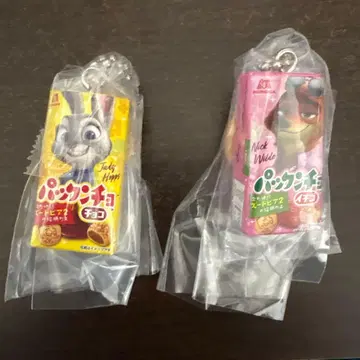 주토피아 팩앤초 가챠 새상품