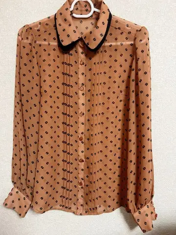 온워드 카시야마 블라우스 쇼와 레트로