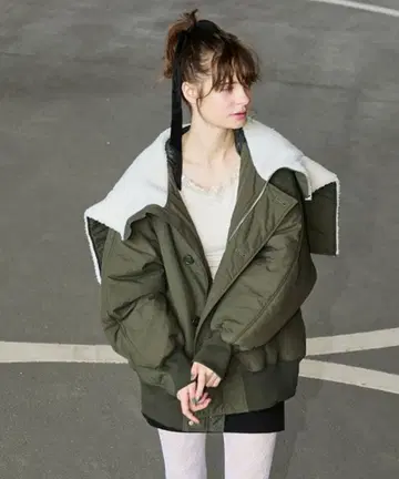 forksy. N-2B 오버사이즈 플라이트 자켓