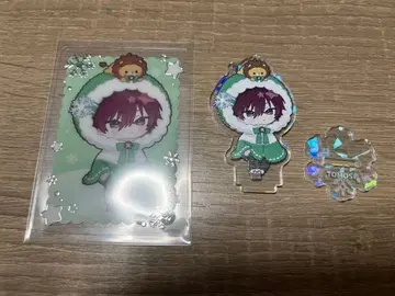 온다 토세이 트레이딩 홀로그램 아크릴 스탠드 트레이딩 클리어 카드