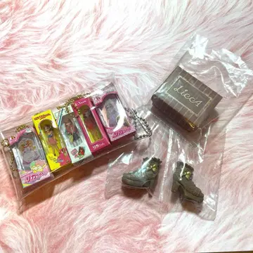 가챠 리카짱 풀컴프 + 산리오 리카짱 + 리카짱 신발 6세트